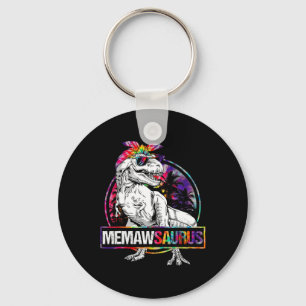 Memawsaurus Dinosaur Memaw Saurus Familie Matching Sleutelhanger