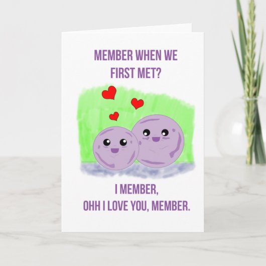 Member Berry Kaart (Voorkant)