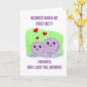 Member Berry Kaart (Gele Bloem)