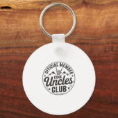 Member Cool Uncles Club Funny Uncle Father's Day  Sleutelhanger (Voorkant)