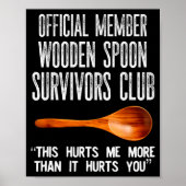 Member Wooden Son Survivors Club This Hurt Me  Poster (Voorkant)