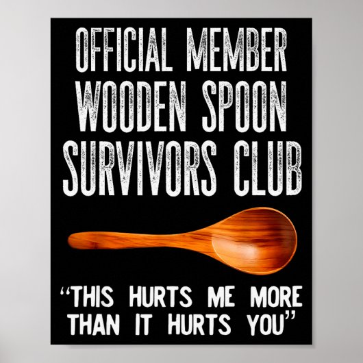 Member Wooden Son Survivors Club This Hurt Me  Poster (Voorkant)