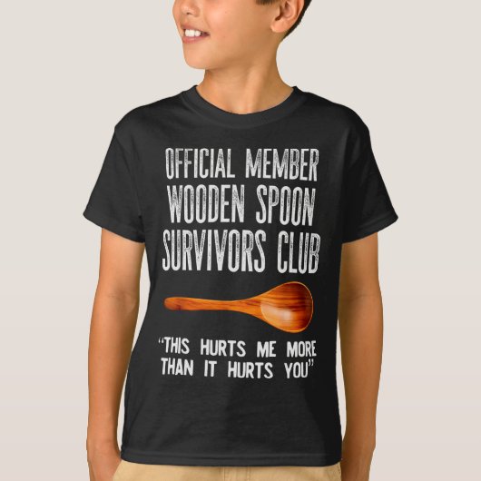Member Wooden Son Survivors Club This Hurt Me  T-shirt (Voorkant)