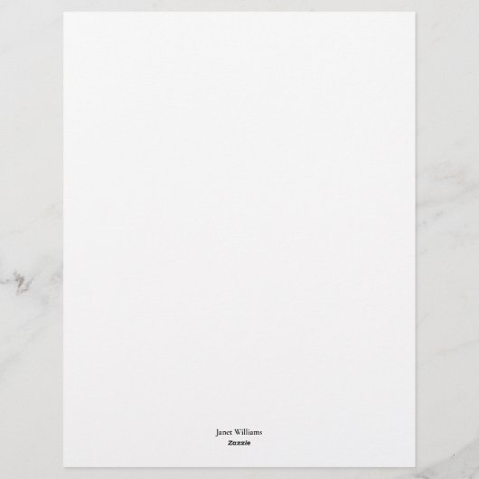 Membrete Magnolias azules Briefhoofd (Achterkant)