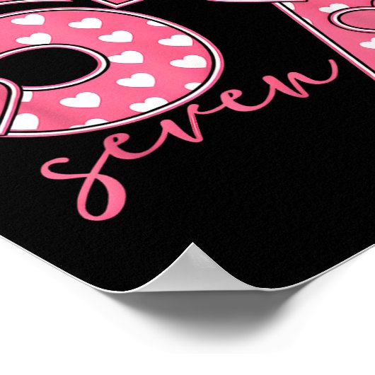 Meme 67 6 7 Six Seven Funny Valentines Day Poster (Hoek)