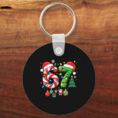 Meme 6 7 Christmas Matching Outfit Six Seven Trend Sleutelhanger (Voorkant)