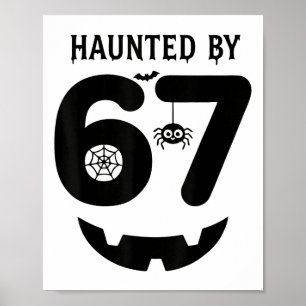 Meme 6 7 Italiaans Brainrot Halloween Kostuum Gepl Poster