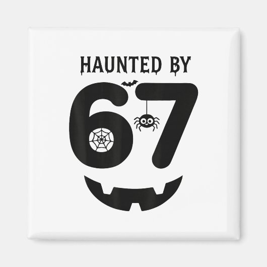 Meme 6 7 Italiaanse Brainrot Halloween Kostuum Beh Magneet (Voorkant)