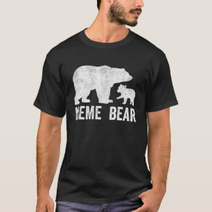 Meme Beer Moederdag, Cub Kind French Canadian Gr T-shirt