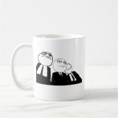 meme bende koffiemok (Links)