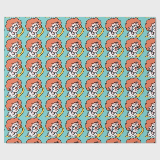 Meme Clown Wrapping Paper - Funny Design Cadeaupapier (Vlak)