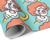 Meme Clown Wrapping Paper - Funny Design Cadeaupapier (Rol Hoek)