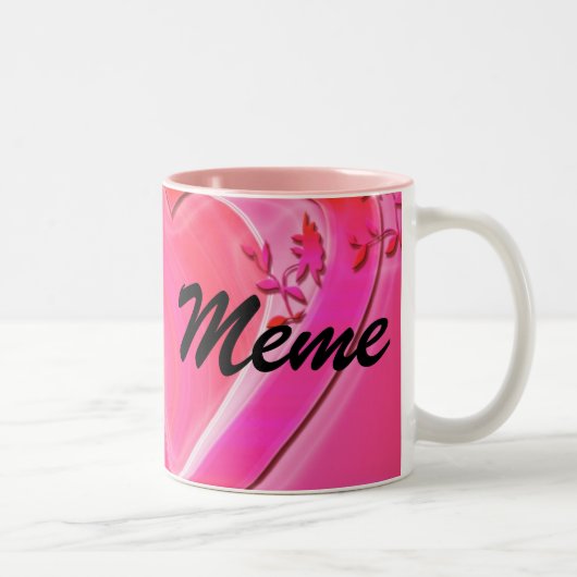 Meme Coffee-Mok Tweekleurige Koffiemok (Rechts)