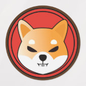 meme crypto stickers, meme trading labels (Design 1)