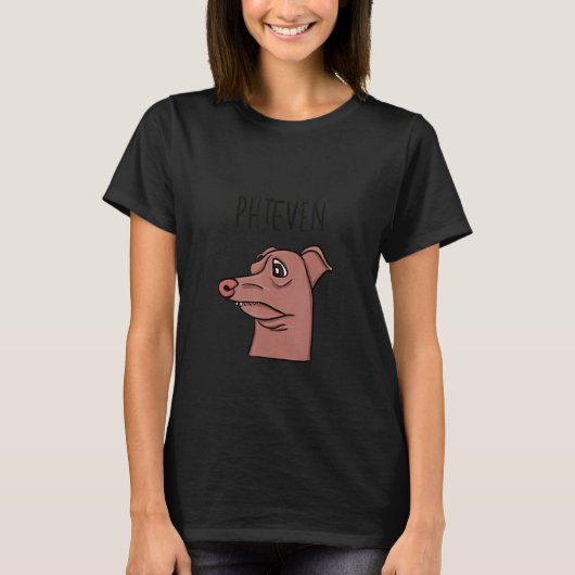 Meme Dog Phteven Funny Dog T-shirt (Voorkant)