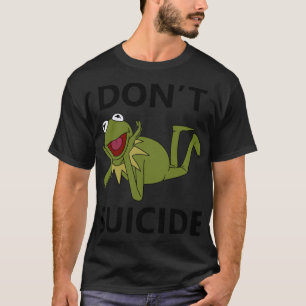 Meme Dont Kermit Zelfmoord T-shirt
