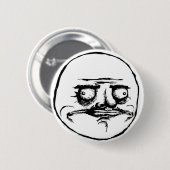Meme Face Ronde Button 5,7 Cm (Voorkant /achterkant)