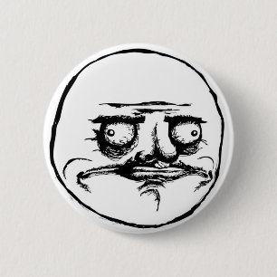 Meme Face Ronde Button 5,7 Cm