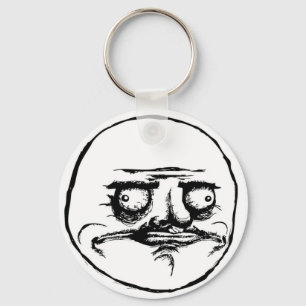 Meme Face Sleutelhanger