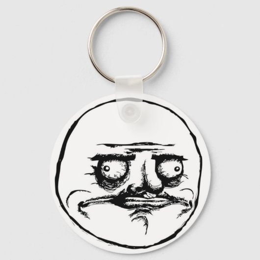 Meme Face Sleutelhanger (Voorkant)