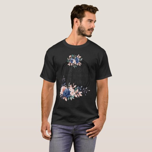 Meme Flower Bless om Meme te noemen T-shirt (Voorkant volledig)