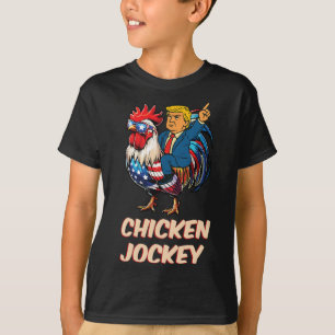 Meme Funny Trump Chicken Jockey T-shirt