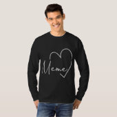 Meme Gift Grandma Kerstmis Moederdag T-shirt (Voorkant volledig)