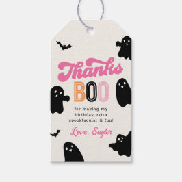 Meme Halloween Bedankt-tag Cadeaulabel