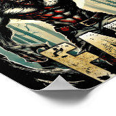 Meme If They Talk Behind Your Back Fart Alpha Wolf Poster (Hoek)