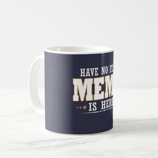 MEME IS HIER KOFFIEMOK (Voorkant links)