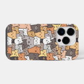 Meme kat iPhone hoesje (Achterkant horizontaal)