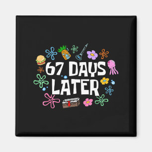 Meme Leraar Student 67 Dagen Later Grappig 67e Dag Magneet