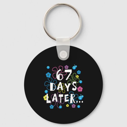Meme Leraar Student School Grappig Cadeau Mannen V Sleutelhanger (Voorkant)