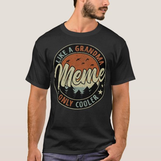Meme Like A Grandma Only thelwell kiddinx T-shirt (Voorkant)