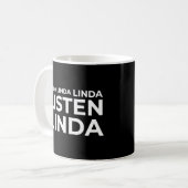 Meme Linda Luister Koffiemok (Voorkant links)