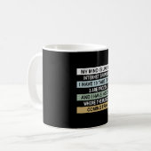 Meme Memes Humor werk Joke Cool Funny Gift Idea Koffiemok (Voorkant links)