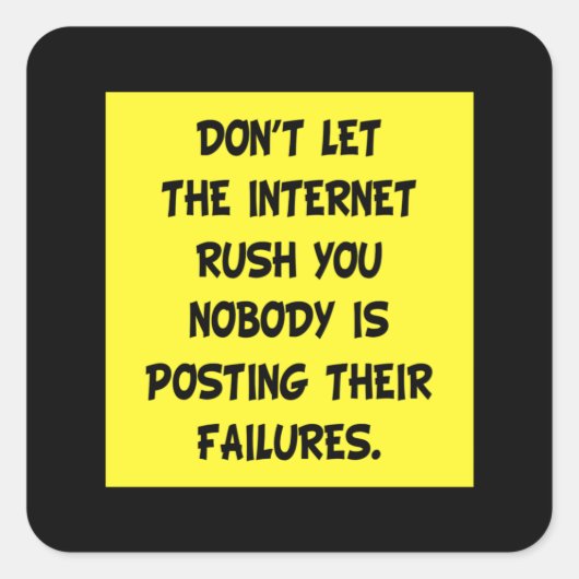 Meme Memories Work Humor Joke Cool Funny Gift Idea Vierkante Sticker (Voorkant)