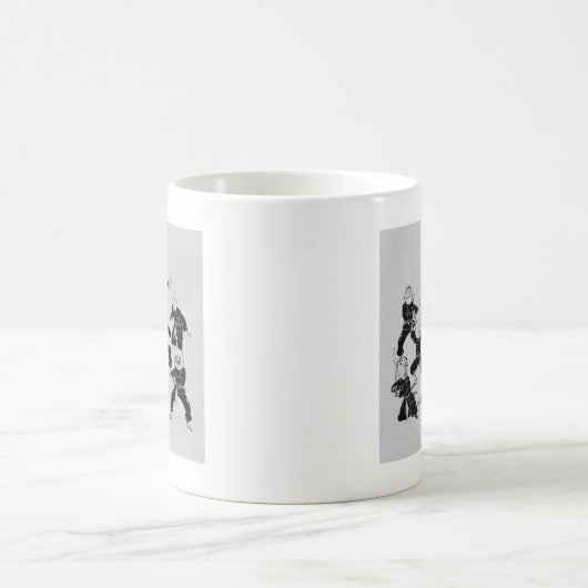 meme ninja bende koffiemok (Center)