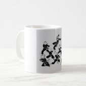 meme ninja bende koffiemok (Voorkant links)