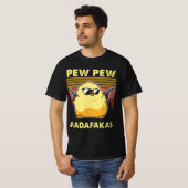 MEME PEW PEW MADAFAKAS VERMINDEREN T-SHIRT (Voorkant volledig)