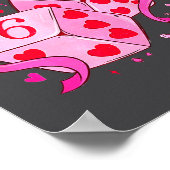 Meme Playing Cards Valentine,preppy Funny Coquette Poster (Hoek)