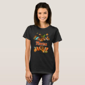 Meme Pumpkin Leopard Meme Thankful Grateful Blesse T-shirt (Voorkant volledig)
