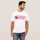 Meme Sad Hamster Newbie Driver plz geduldig zijn T-shirt (Voorkant volledig)
