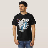Meme Sture Self-Funny Med Humor Skeleton Dr. T-shirt (Voorkant volledig)