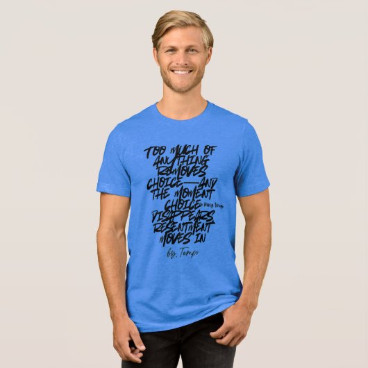 "Meme" T-Shirt by.Tempo (Voorkant volledig)