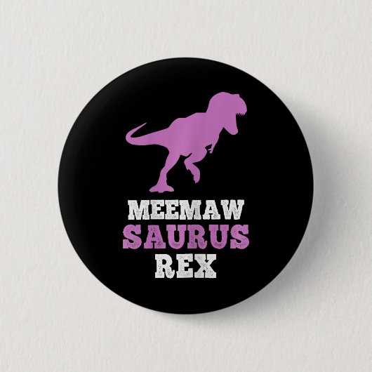 Meme-tanosaurus Rex Dino Dinosaur Meme-tanosaurus Ronde Button 5,7 Cm (Voorkant)