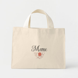 Meme Tote  Mini Tote Bag