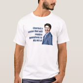 Meme TShirt of Justin T (Voorkant)