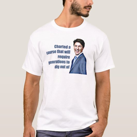 Meme TShirt of Justin T (Voorkant)