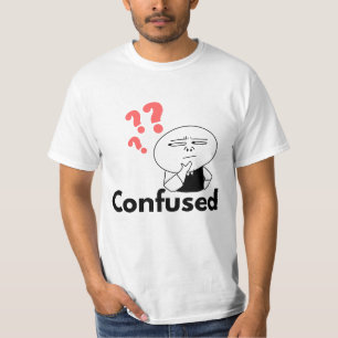 meme verwarde jongen t-shirts design
